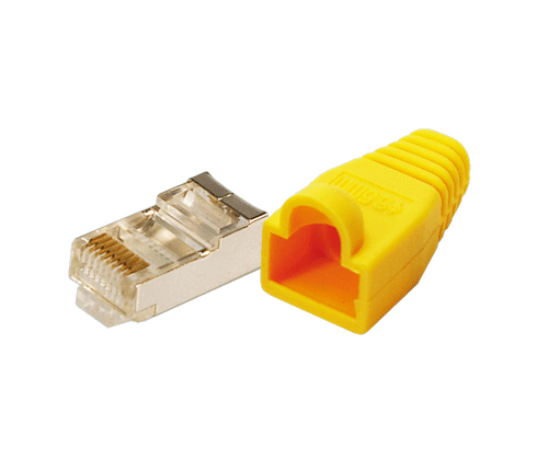 LogiLink Modularst.CAT5e gelb 100e
