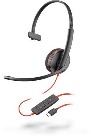 Poly Blackwire C3210 USB-C Single Unit