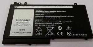 CoreParts Laptop Battery for Dell  34.20Wh 11.4V 3000mAh 34Wh  3Cell Li-Pol 11.4V 2.9Ah Black, DELL: DELL Latitude 12 Series DELL Latitude 12