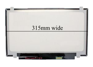 CoreParts 14,0" LCD FHD Matte 1920x1080 - 315mm wide LED Screen, 30pins Bottom Right Connector, Top Bottom 4xBrackets, IPS