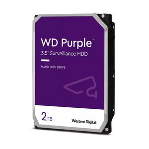 Western Digital Purple 2TB SATA 6Gb/s CE HDD  3.5inch internal 256MB Cache  24x7 Bulk