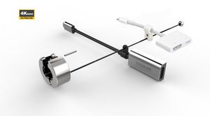Vivolink Pro Adapter Ring HDMI to  USB-C + Lightning