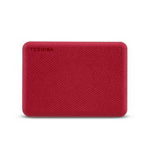 Toshiba Storage Canvio Advance 4 TB, Externe Festplatte (rot, Micro-USB-B 3.2 Gen 1 (5 Gbit/s))