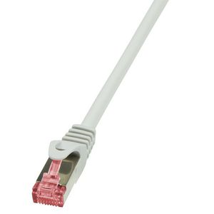 Logilink Patch Cable Cat.6 S/FTP grey 7,50m, PrimeLine