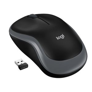 Logitech M185, Wireless, Swift Grey