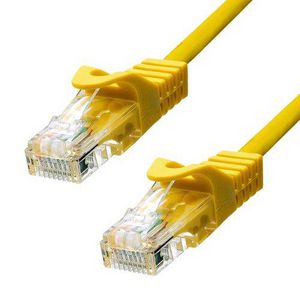 ProXtend CAT5e U/UTP CU PVC Ethernet  Cable Yellow 50cm