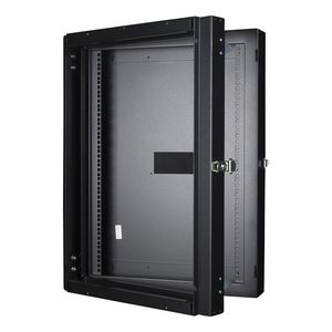 Lanview 19" 16U Rack Cabinet Double  Section  600 x 150 x 809mm -  Black