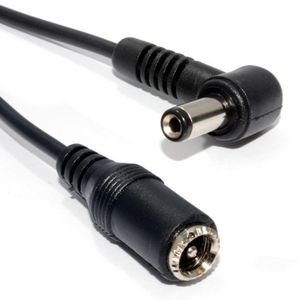 CoreParts DC extension cable from  5.5*2.5mm(male) to  5.5*2.5mm(angled)