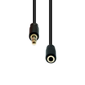 ProXtend 4-Pin Slim Extension Cable  Black 1.5M