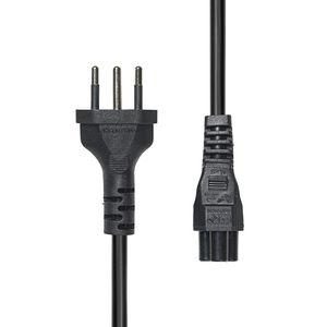 ProXtend Power Cord Brazil to C5 2M  Black