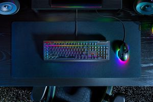 Razer BlackWidow V4 X Green Switches Tastatur