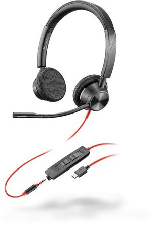 Poly Blackwire 3325 Microsoft  Teams Certified USB-C Headset