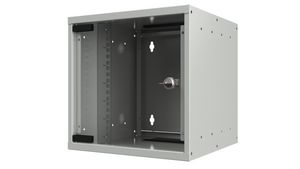 Lanview 10" 6U Rack Wallmount Cabinet  312 x 300 x 300mm - White  Unassembled