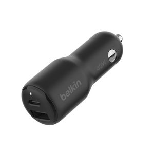 Belkin Laptop, Smartphone, Tablet  Black Cigar Lighter Fast  Charging Indoor
