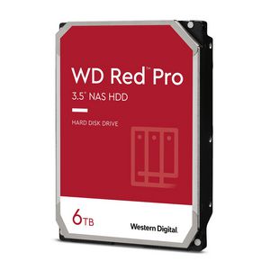 Western Digital Red Pro Internal Hard Drive 6  Tb 7200 Rpm 256 Mb 3.5"  Serial Ata