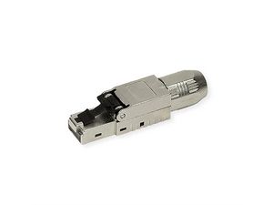 Roline FIELD PLUG CAT.6A (CLASS EA),  STP, SILVER