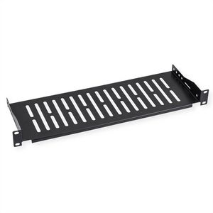 19-Geräteträger 485 x 150mm max. 10 kg schwarz