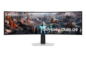 Samsung 34Suxen Computer Monitor  124.5 Cm (49") 5120 X 1440  Pixels Dqhd Oled Silver
