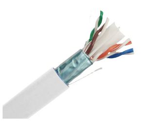MicroConnect Cat6 FTP Solid, 23AWG 0.55MM  CCA, PVC,305m
