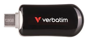 STICK 128GB Verbatim Plectra Black USB-C Flash Drive 30225
