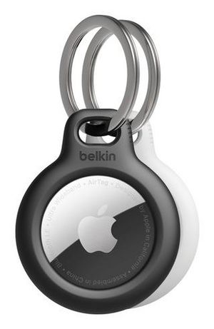 Belkin 2er-Pack Secure Holder für Apple AirTag, schwarz & weiß