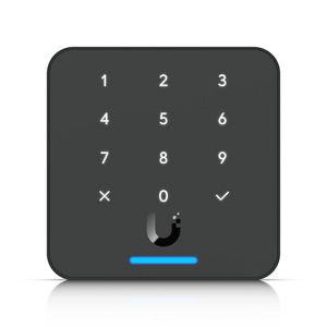 Ubiquiti Third-generation NFC card  reader with a keypad and  Apple Touch Pass support. Black