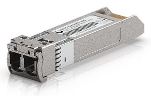 Ubiquiti SFP+ transceiver for CWDM  supports 10G connections up  to 20 km using single-mode fiber with a duplex LC UPC connector
