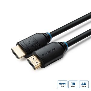 MicroConnect HDMI Cable 4K, 10m Supports 2.0 4K@60Hz, 4K@60Hz  Gold Plated connectors, Copper