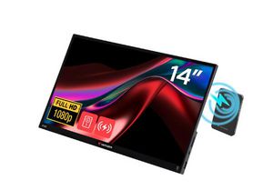 Verbatim Portable Monitor 14" Full HD Touchscreen Monitor