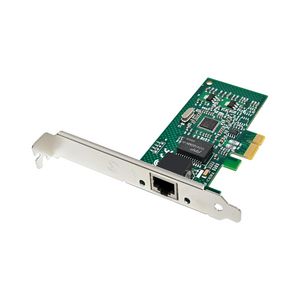 MicroConnect 1 port RJ45 network card, PCIe Main Chip : Intel 82574 1 GbE  network, Full-height end bracket / Low-profile end bracket