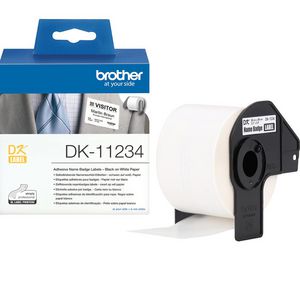 Brother DK-11234 printer label White  Self-adhesive printer label