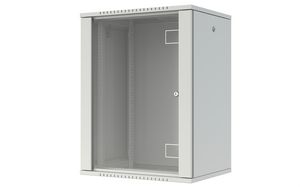 Lanview Quick Assembly Flat pack 19"  16U Rack Wall Mount W:600 x  D:450 x H:823mm - White