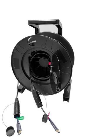 Vivolink 100m OPTIC HDMI 4K Amored  cable on drum