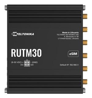 TELTONIKA NETWORKS RUTM30 DUAL SIM eSIM 5G/4G/LTE/3G Router