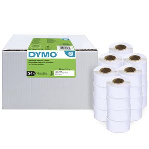 DYMO Standard Address Labels 28mm x 89mm 130 labels/roll