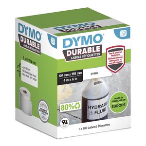 DYMO Durable Hvid Selvklæbende printer