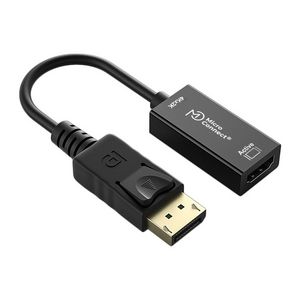 MicroConnect Active Displayport Adapter 1.2 DP male to HDMI female,  Black, Resolution : 4096x2160, Supporting 4K*2K@60Hz