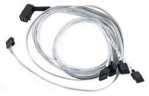Adaptec SFF-8643 > 4x SATA 0,8m SAS
