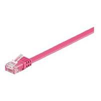 MicroConnect U/UTP CAT6 3M Pink LSZH Unshielded Network Cable, LSZH, 4x2xAWG 24 CU