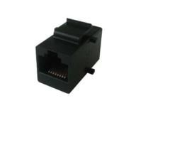 MicroConnect Keystone module CAT6, UTP In-Line Coupler, Slim Style RJ45 - RJ45
