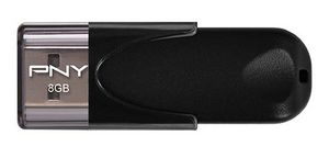 STICK 8GB USB 2.0 PNY Attaché 4 Black