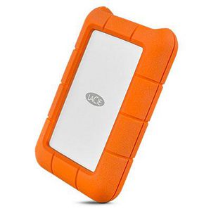 STICK LACIE RUGGED 1TB USB-C USB3.0 Drop- crush- and rain-resistant for all-terrain use orange