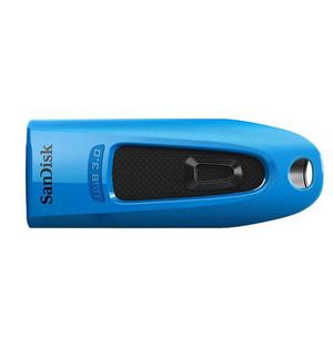 STICK Sandisk Ultra - USB-Flash-Laufwerk - 64 GB - USB 3.0 - Blau