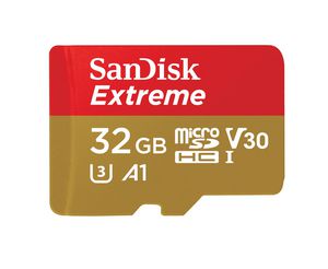 Sandisk microSDHC Action SC 32GB Extr.100MB A1 SDSQXAF- 032G-GN6AA