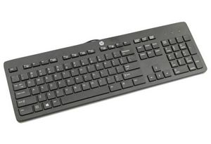 HP Usb Slim Kb Win 8 Den **New  Retail** **New Retail** Danish