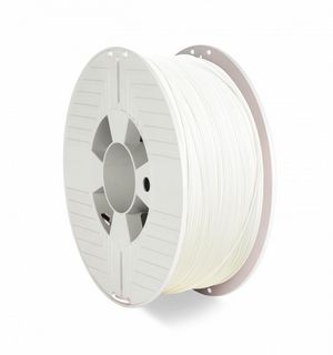 Verbatim 3D PRINTER FILAMENT PET-G  1.75MM 1KG WHITE 55050, 1 kg