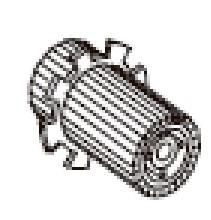 Zebra GEAR 25T 32P 20PA 49147, Drive gear
