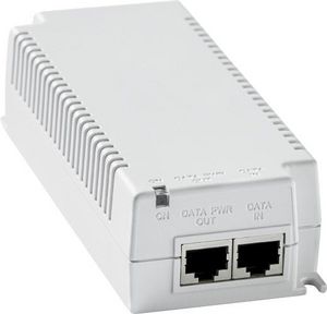 IQSIGHT NPD-6001B | MIDSPAN, SINGLE POT, 60W, AC IN, Surge protection | IEEE 802.3at (PoE+) | 60W