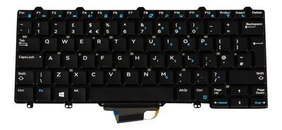 Dell 83-Key English QWERTY backlit  keyboard Backlit M15ISU-TB