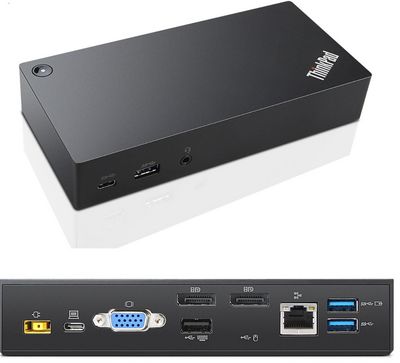 Lenovo ThinkPad USB-C Dock - Denmark **Refurbished**